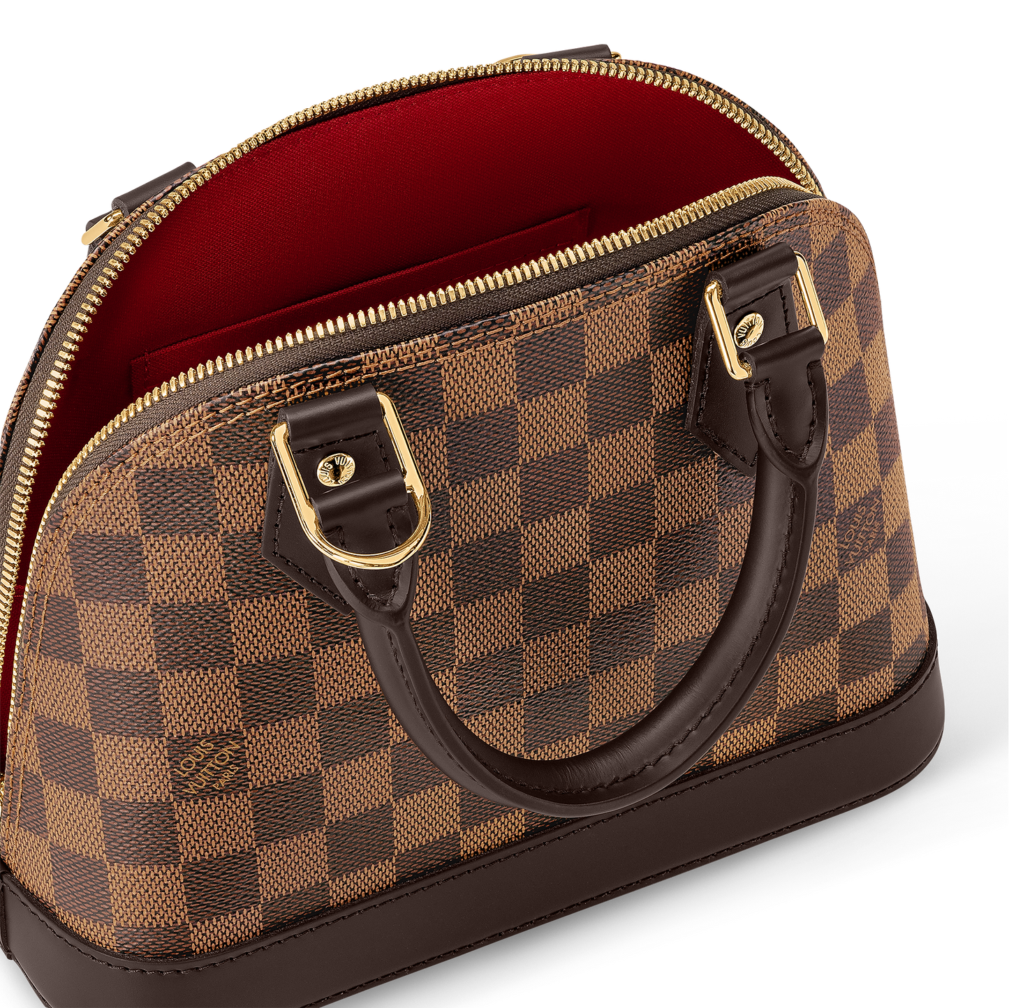 LV Sac Alma BB Toile Damier Ébène