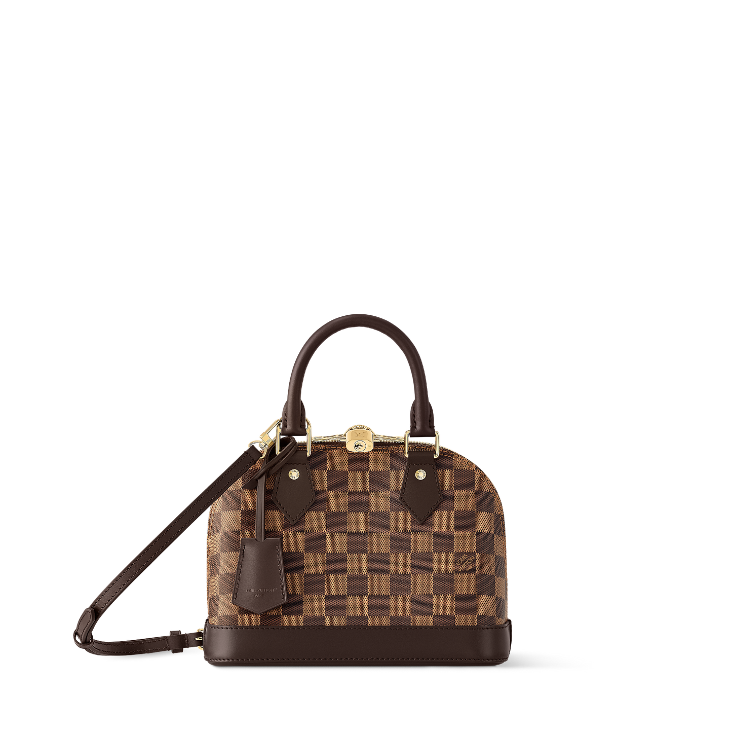LV Sac Alma BB Toile Damier Ébène