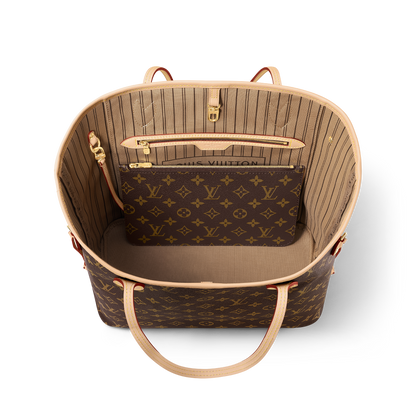 LV Sac Neverfull MM Toile Monogram