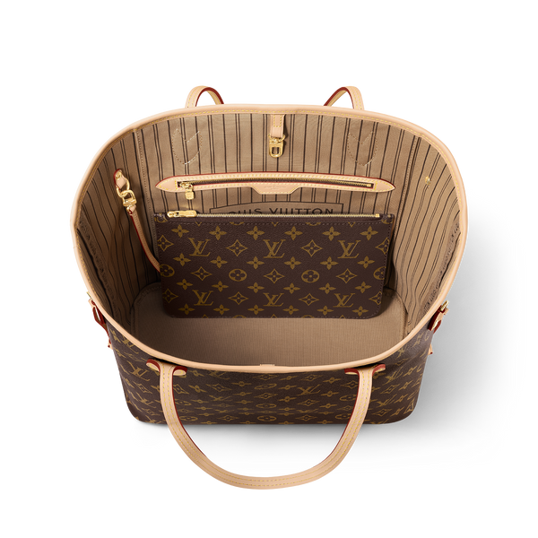 LV Neverfull MM Monogram Canvas Bag