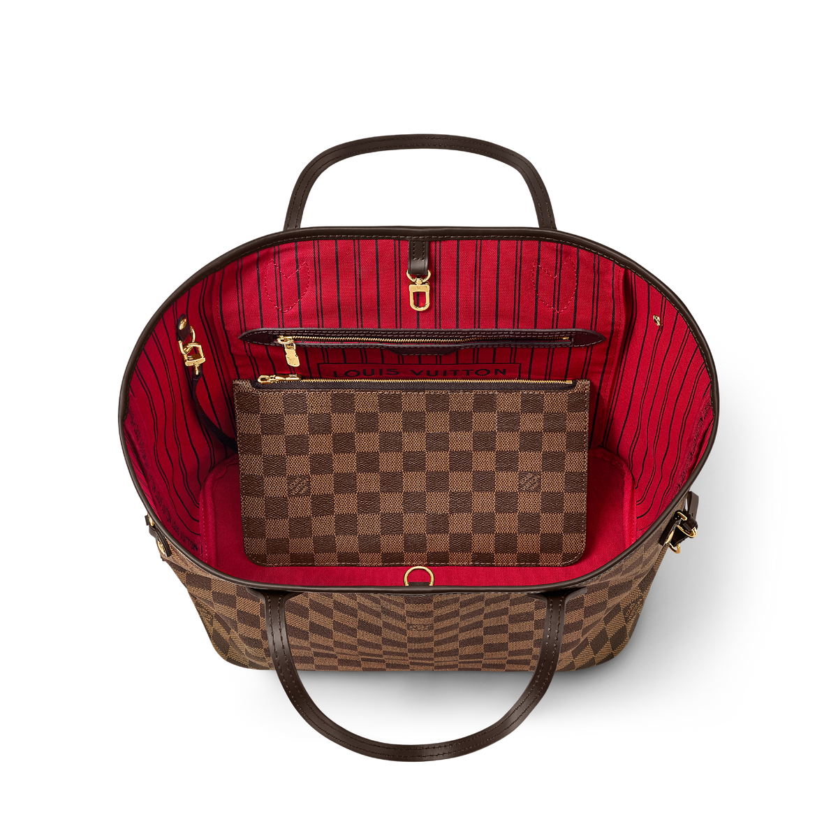 LV Sac Neverfull MM Toile Damier