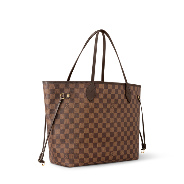 LV Neverfull MM Damier Canvas Bag