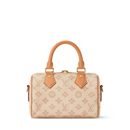 LV Sac Speedy Bandoulière 20 Beige