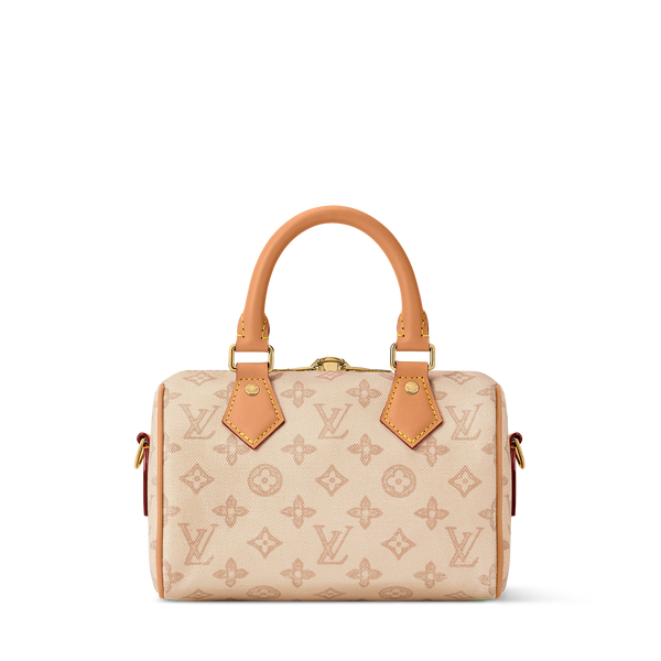 LV Sac Speedy Bandoulière 20 Beige