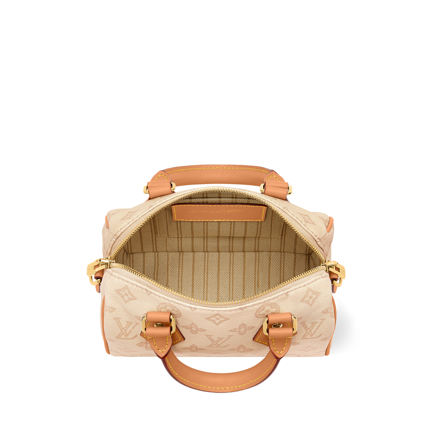 LV Sac Speedy Bandoulière 20 Beige