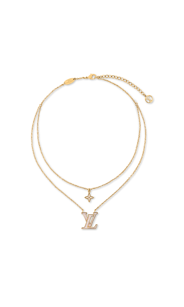 Louis Vuitton Collier Lady LV Pearlescent