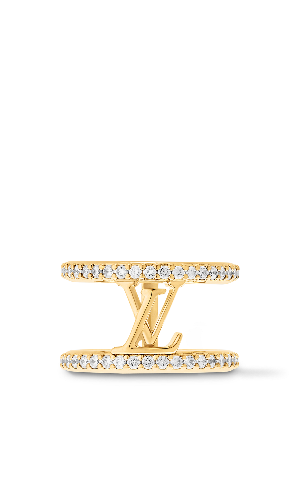 Louis Vuitton Bague LV Iconic Or Cristal