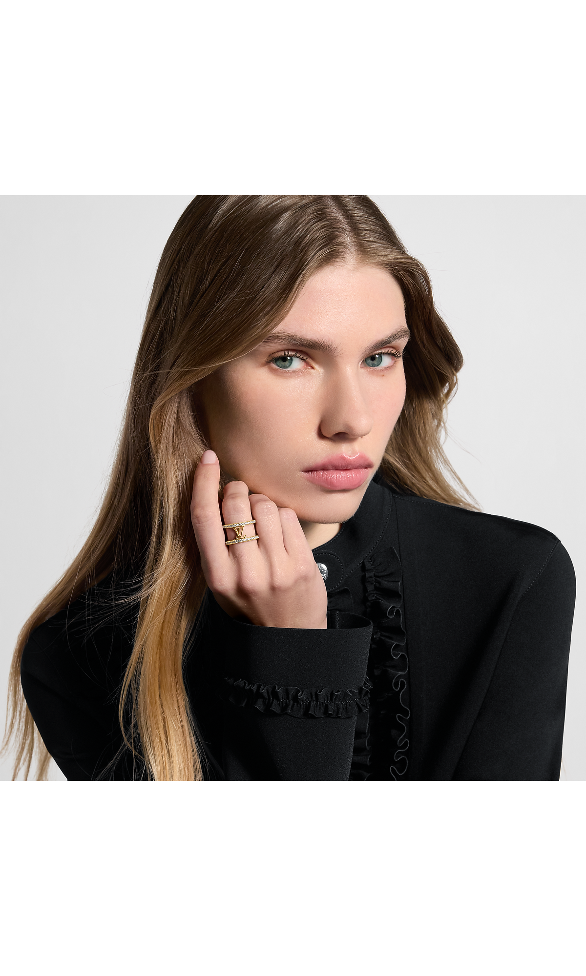 Louis Vuitton Bague LV Iconic Or Cristal
