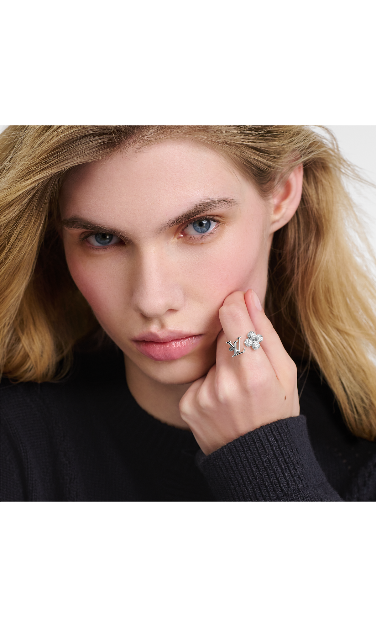 Louis Vuitton Bague Louisette Signature Strass