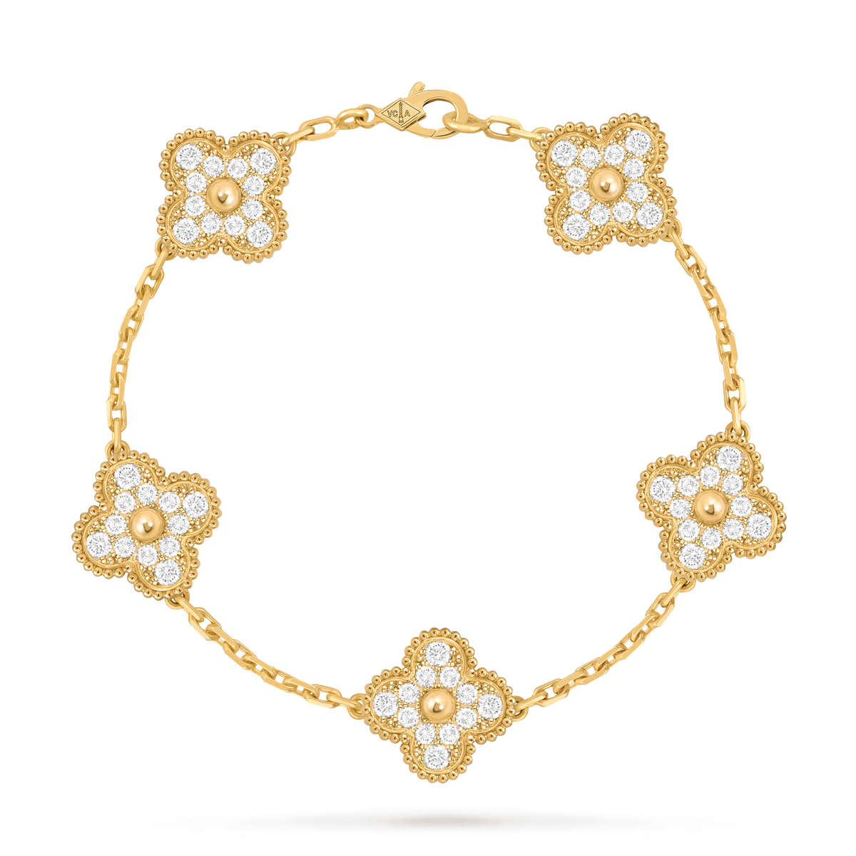 Van Cleef - Vintage Alhambra 5 Motifs Diamond