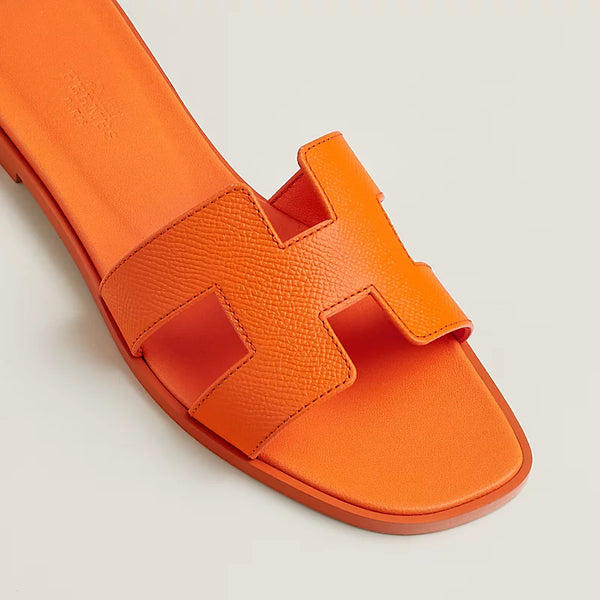 Hermes Sandales Orange