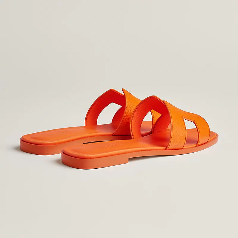 Hermes Sandales Orange