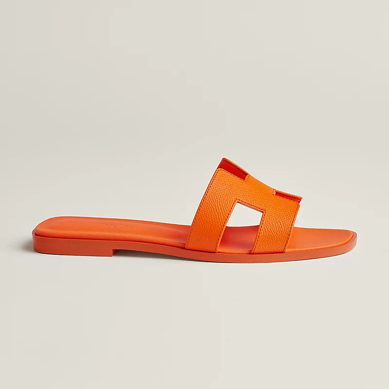 Hermes Sandales Orange