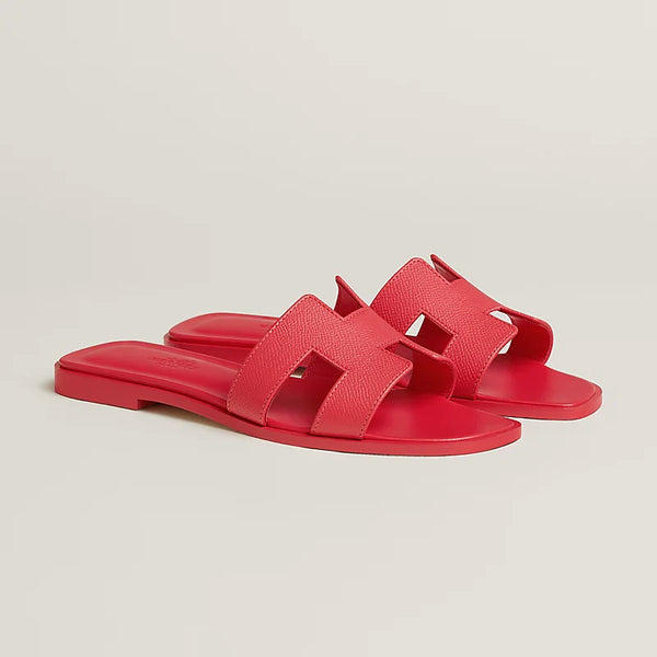 Hermes Sandales Rose Baie