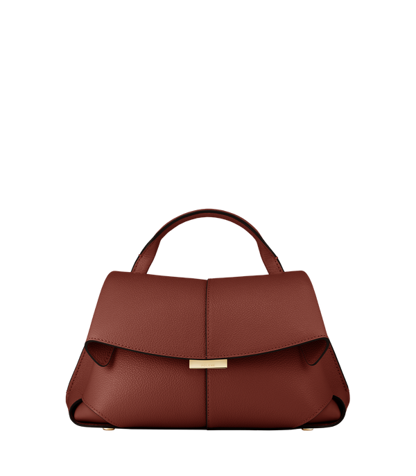 Polène Sac Mokki Mini Argile Rouge Grainé