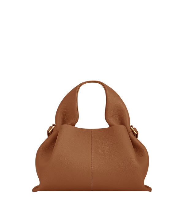 Polène Sac Numéro Neuf Mini Camel Grainé