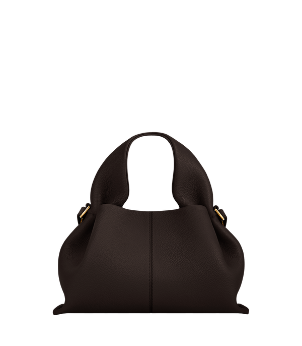Polène Sac Numéro Neuf Mini Ébène Grainé