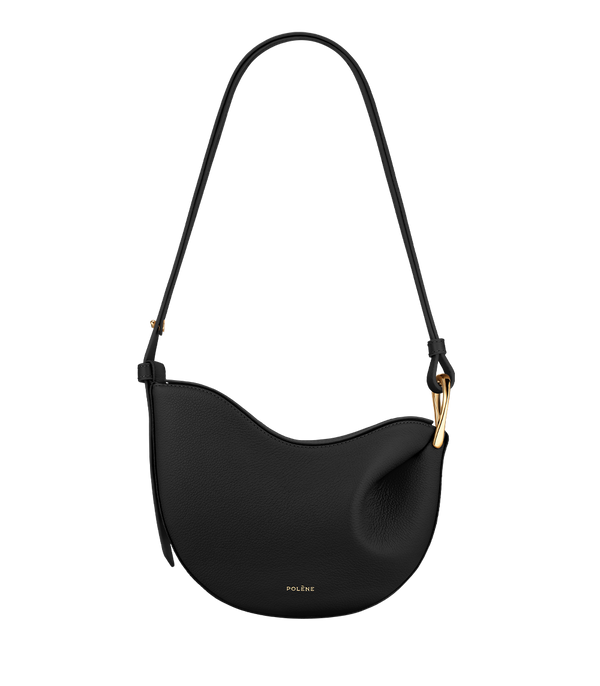 Polène Sac Tonca Noir Grainé