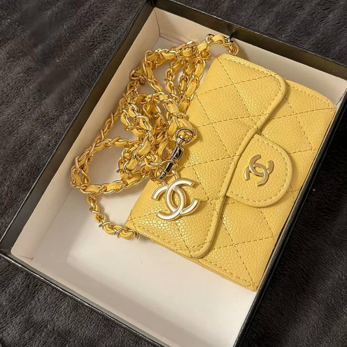 Mini Chanel Bag Yellow