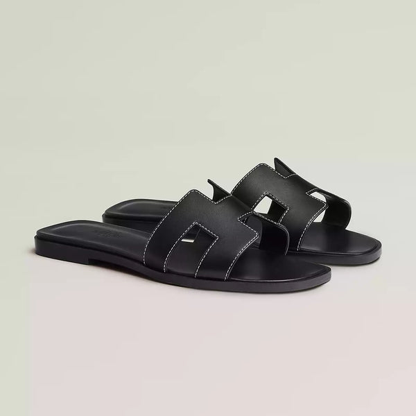 Hermes Sandales Noir