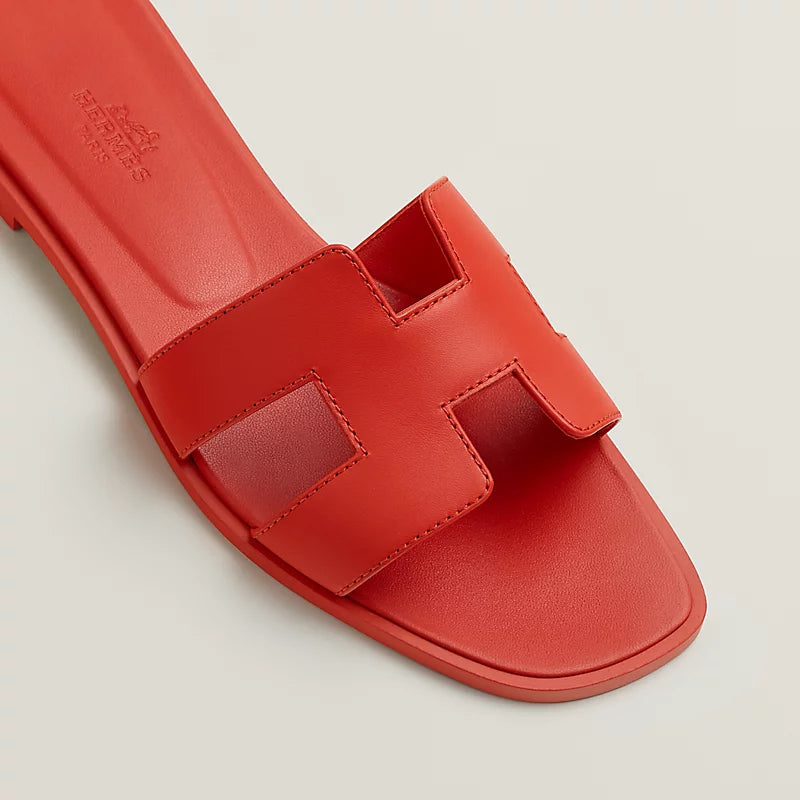 Hermes Sandales Orange capucine