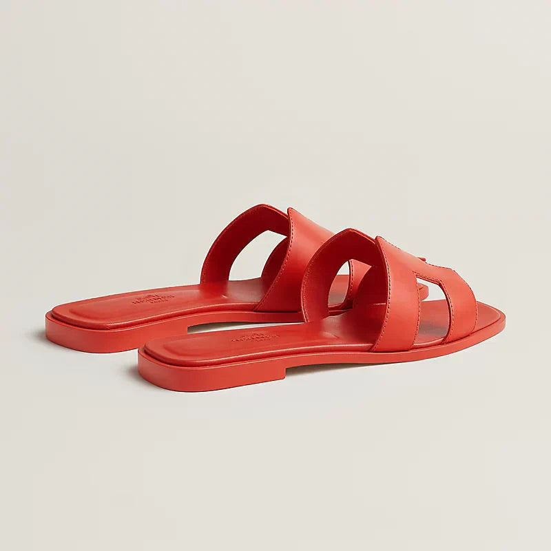 Hermes Sandales Orange capucine
