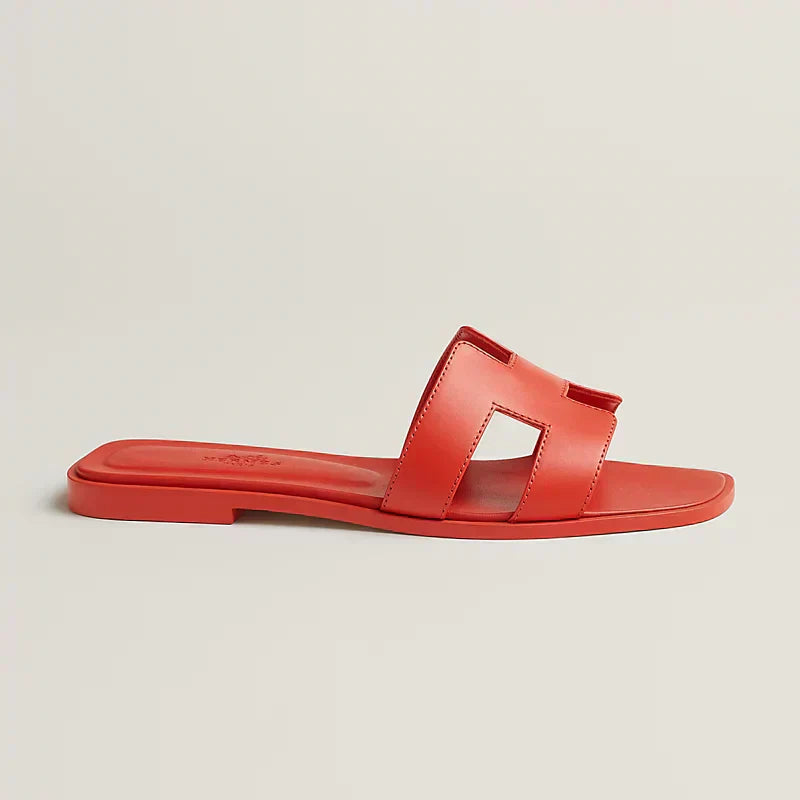 Hermes Sandales Orange capucine