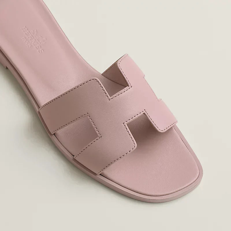 Hermes Sandales Rose Cancan