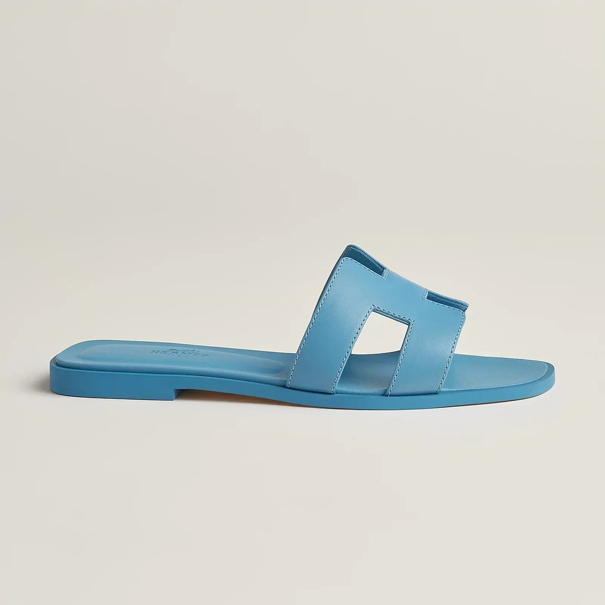 Hermes Sandales Blue Cameo
