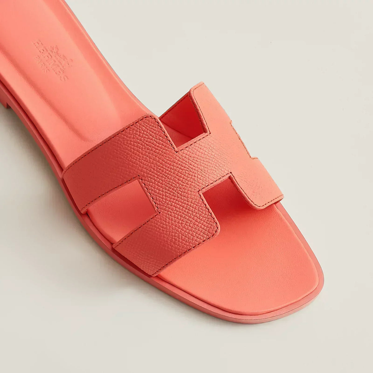 Hermes Sandales Orange Joey
