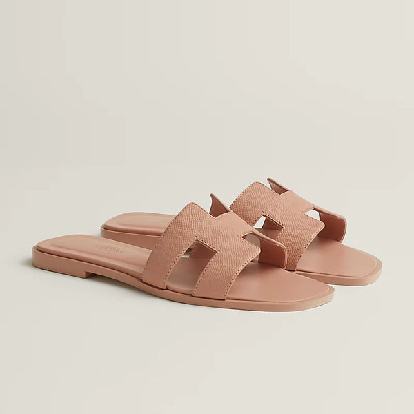 Hermes Sandales Beige perlino