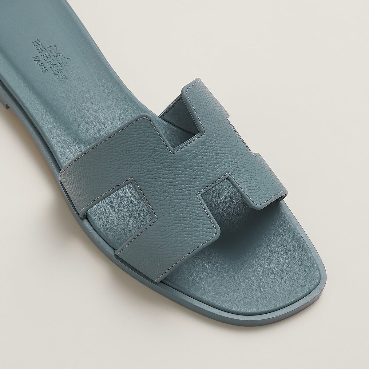 Hermes Sandales Gris antarctique