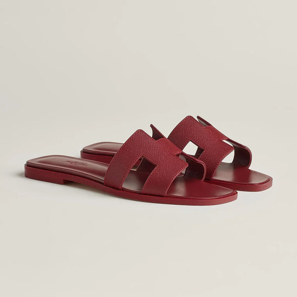 Hermes Sandales Red H