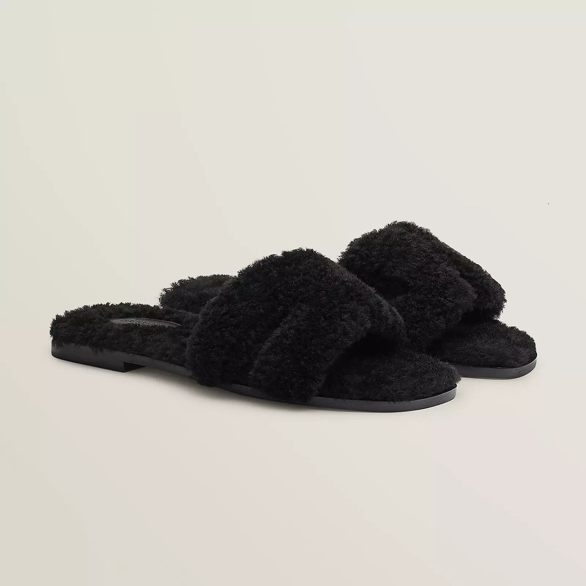 Hermes Sandales Noir