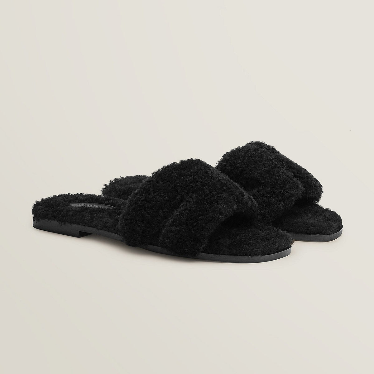 Hermes Sandales Noir