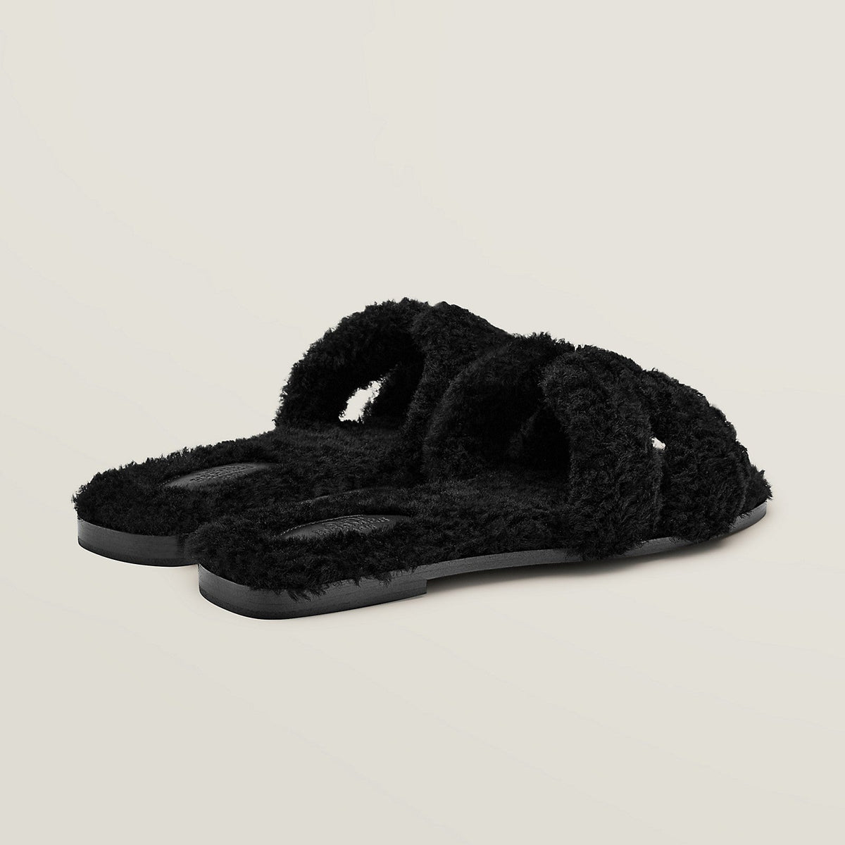 Hermes Sandales Noir