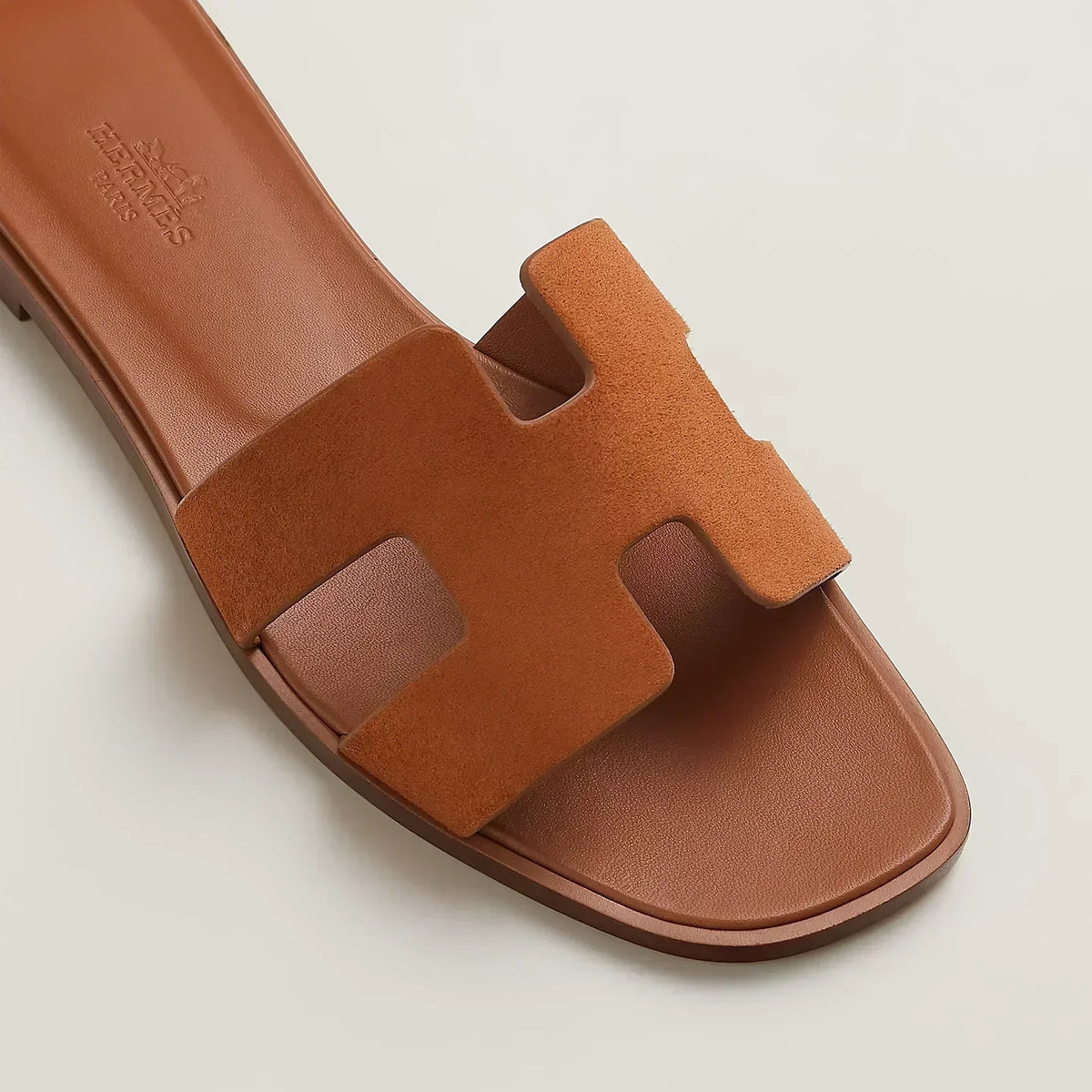 Hermes Sandales Naturel