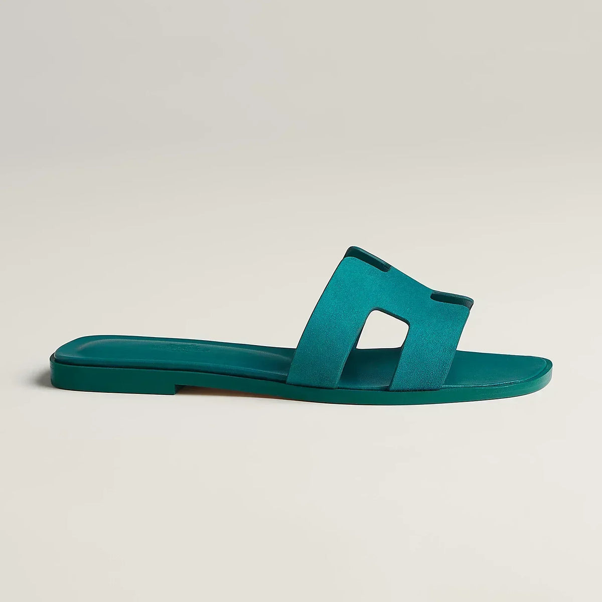 Hermes Sandales Oxford Green