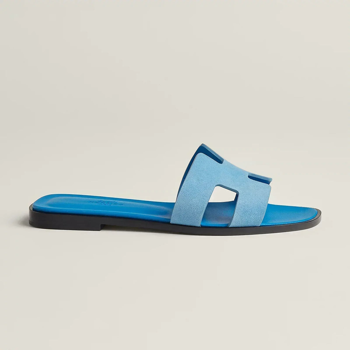 Hermes Sandales Blue Cameo