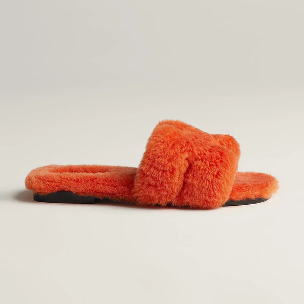 Hermes Sandales Orange