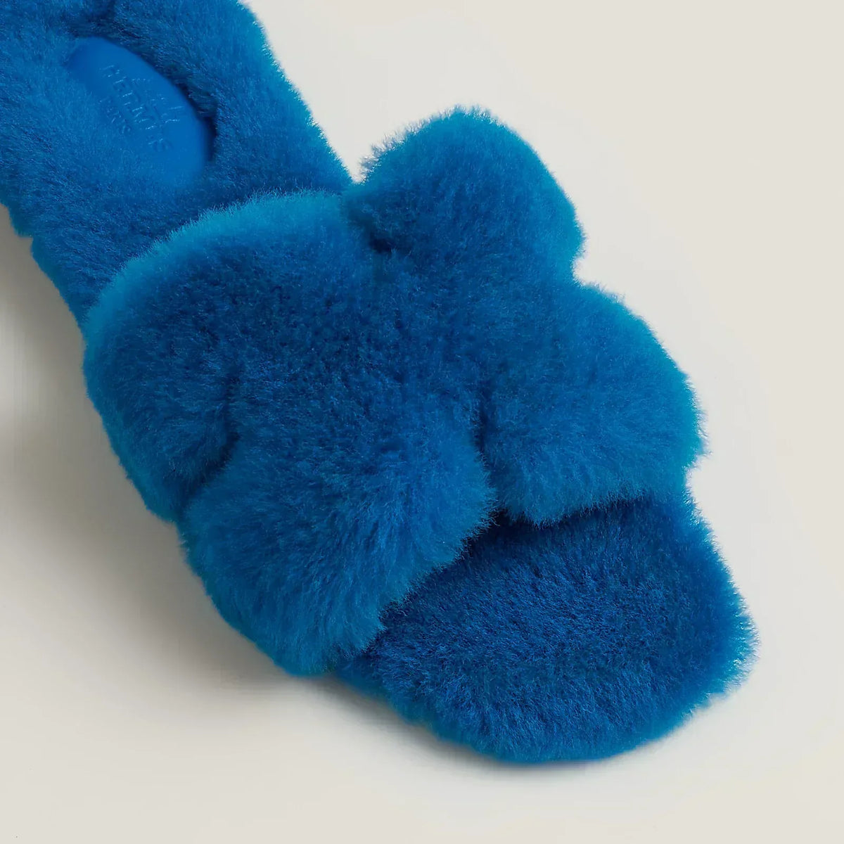 Hermes Sandales Bleu océan