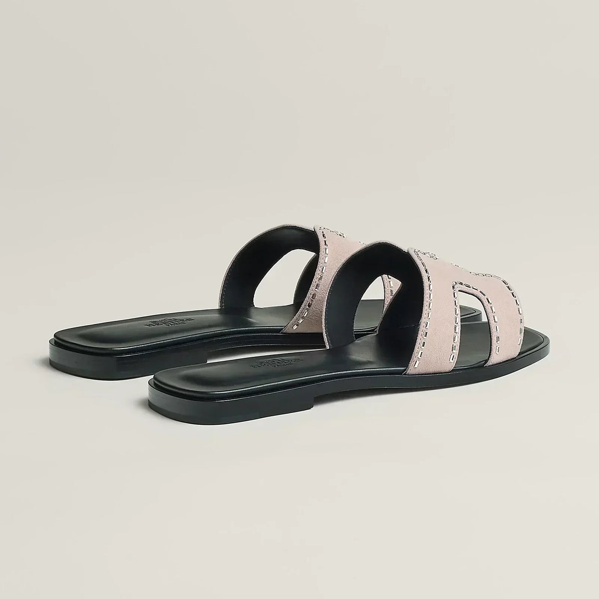 Hermes Sandales Porcelaine rose