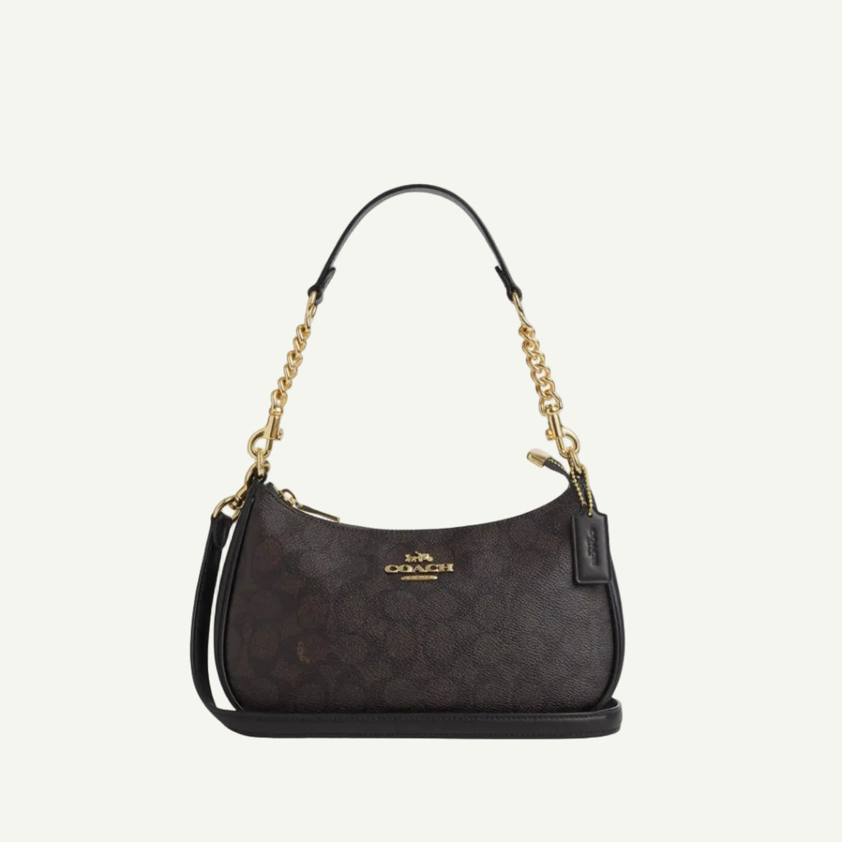 Coach Teri Canvas Bag Black
