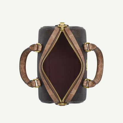 Coach Mini sac Bandoulière Rowan Marron Toile