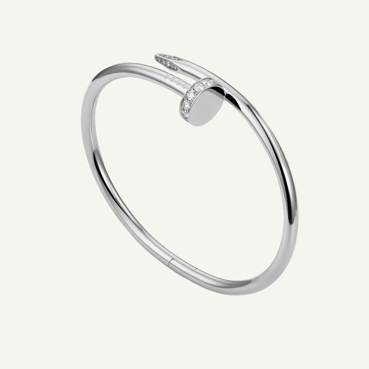Cartier - Juste un Clou Bracelet Diamonds White Gold