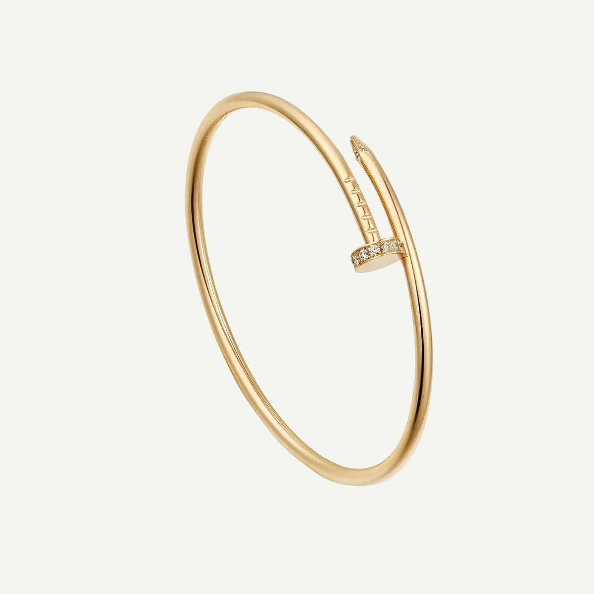 Cartier - Juste un Clou Diamond Bracelet Yellow Gold