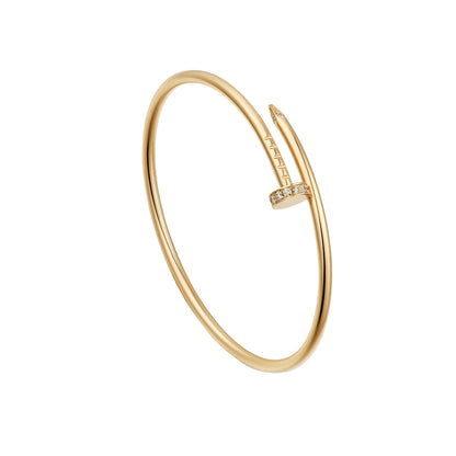 Cartier - Bracelet Juste un Clou Diamants Or Jaune