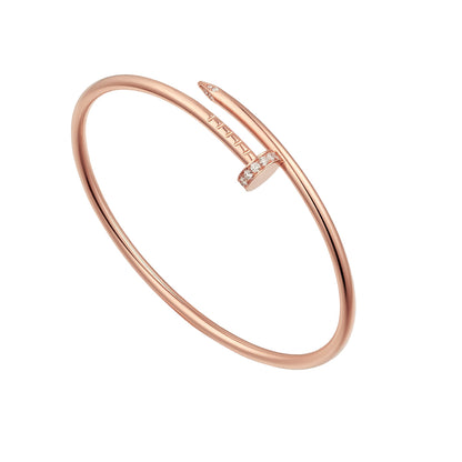 Cartier - Bracelet Juste un Clou Diamants Or Rose