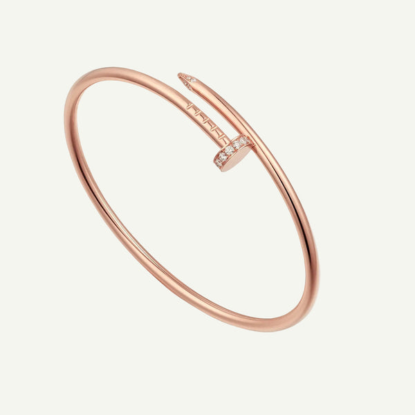 Cartier - Juste un Clou Bracelet Diamonds Rose Gold