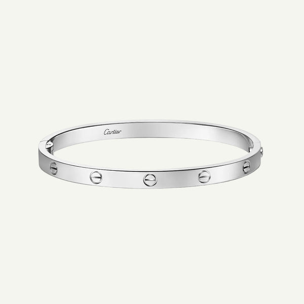 Cartier - Love Bracelet White Gold
